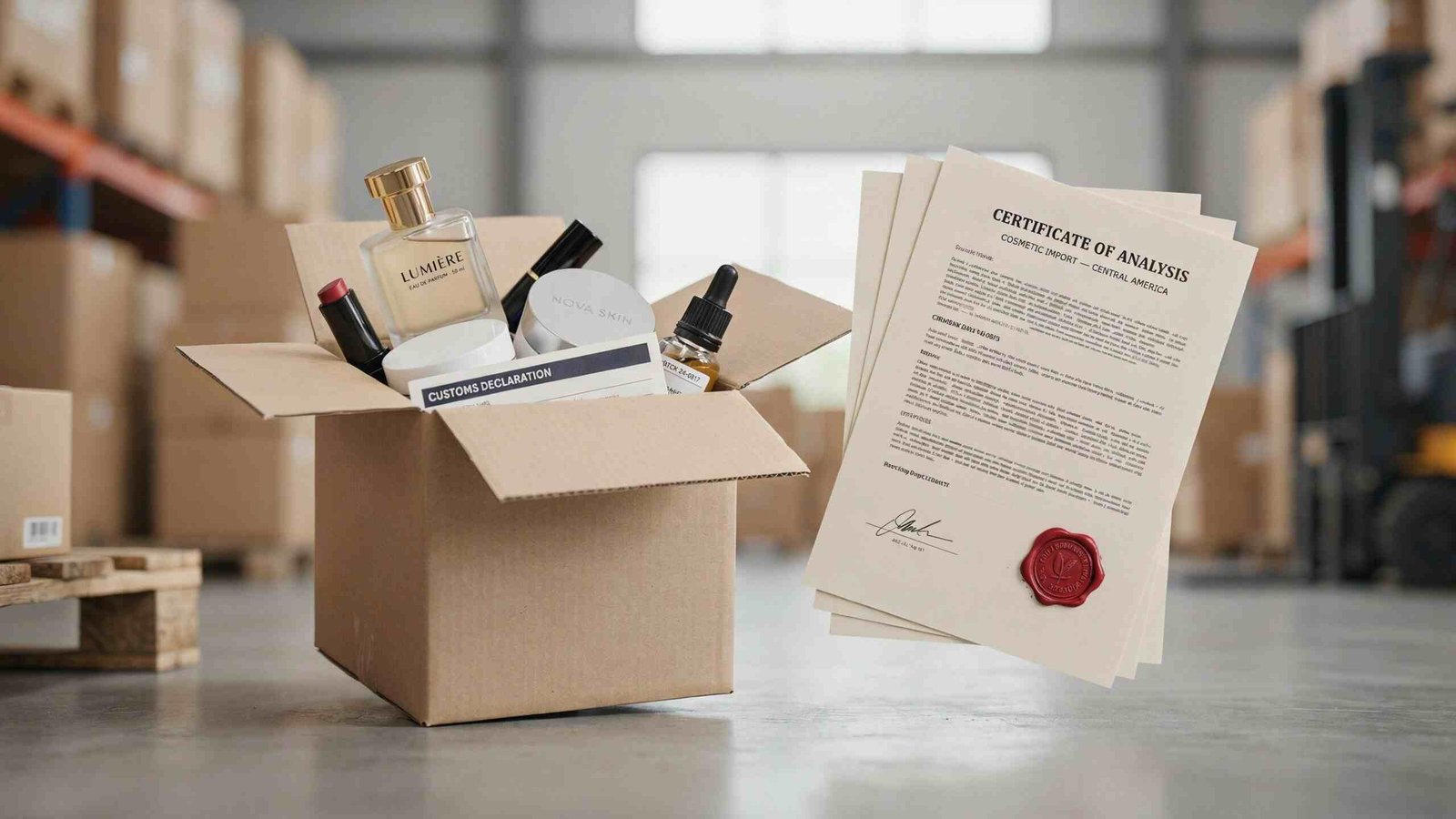 Import of Cosmetics License