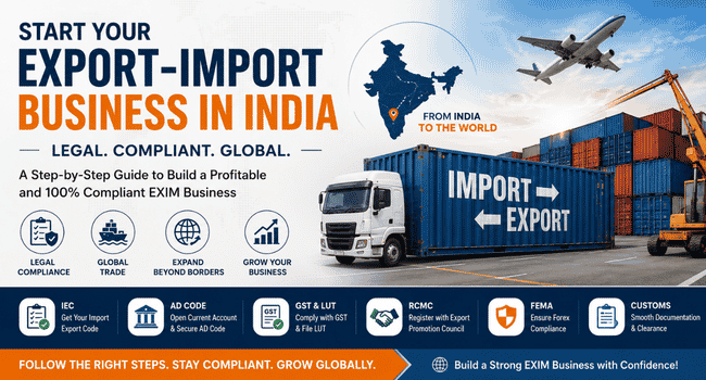 Start your export-import business in India