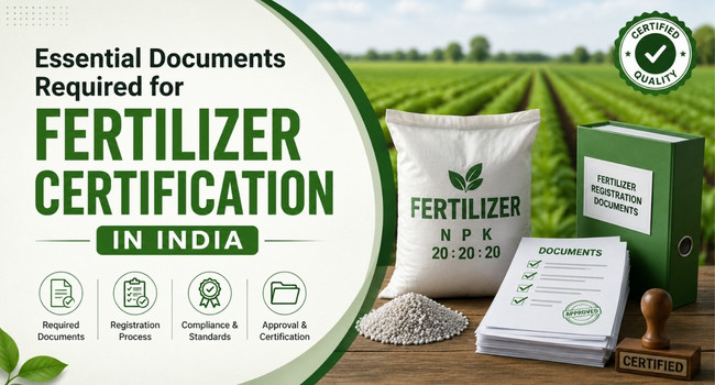 Fertilizer certification essentials in India