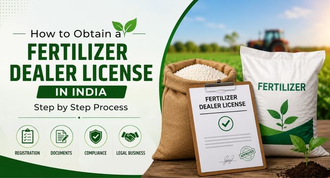 How to obtain a fertilizer dealer license
