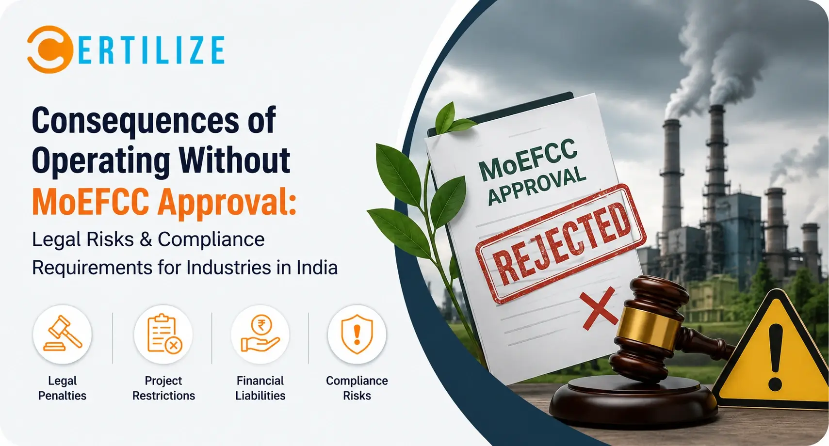 Legal risks of operating without approval