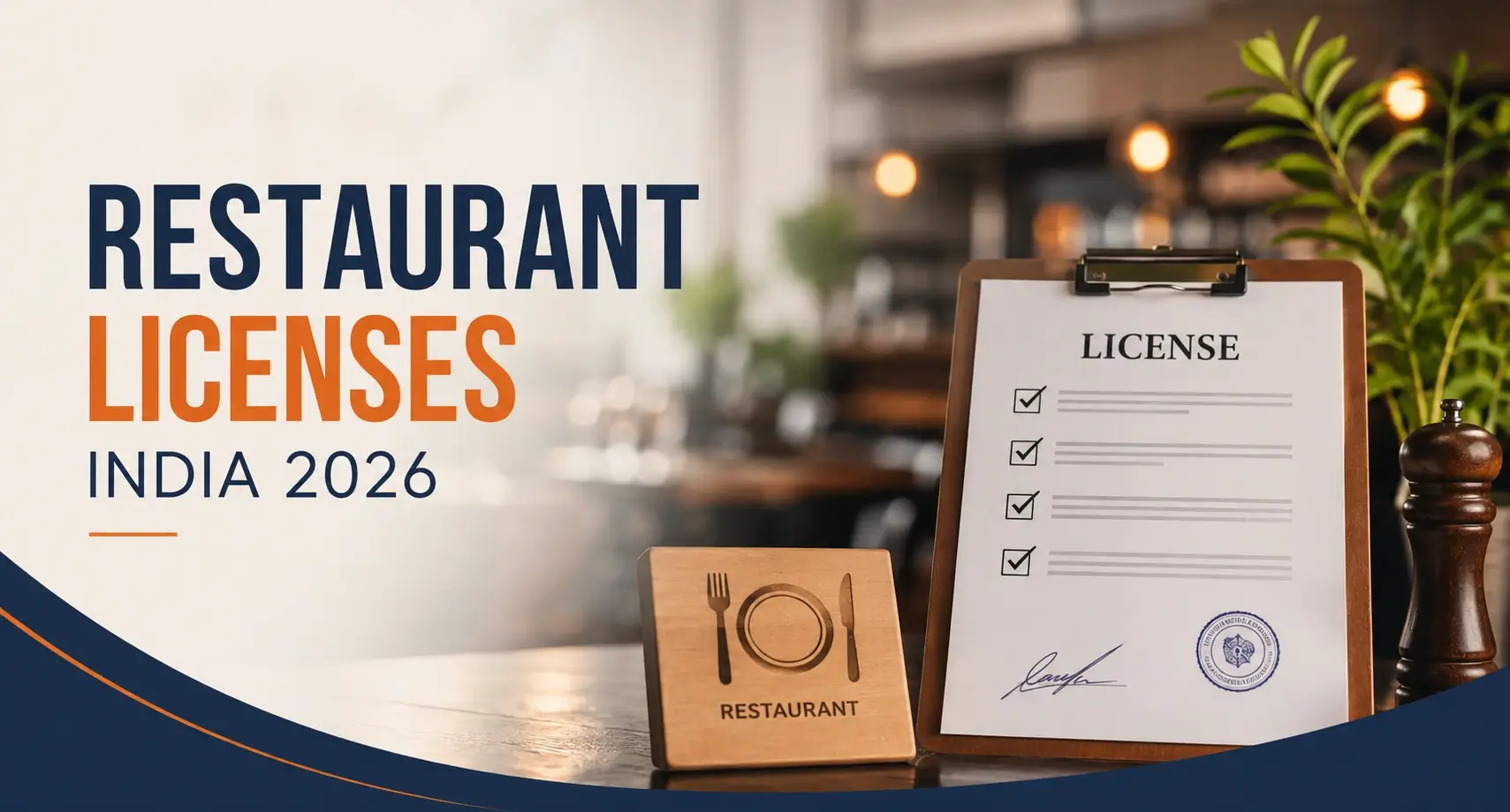 Restaurant Licenses in India are a must-have