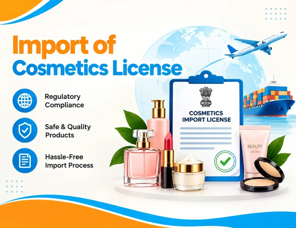 Import of Cosmetics License