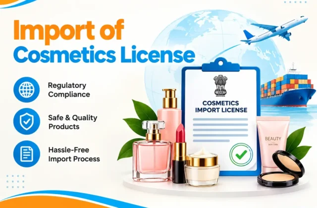 Import of Cosmetics License