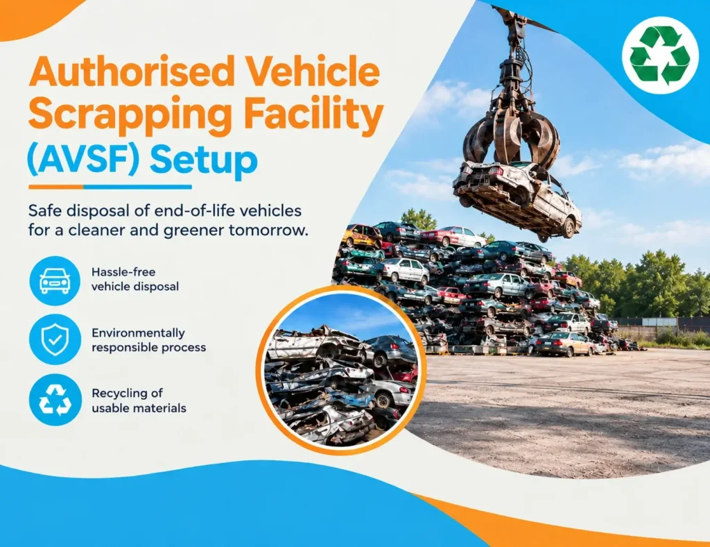 Authorised Vehicle Scrapping Facility (AVSF) Setup