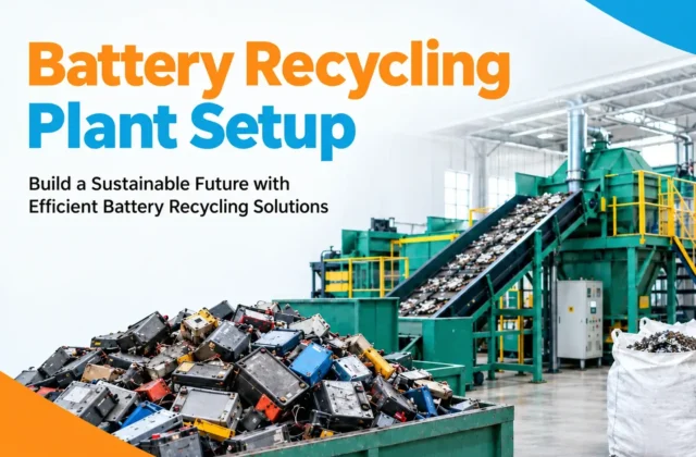 Battery Recycling Plant Setup