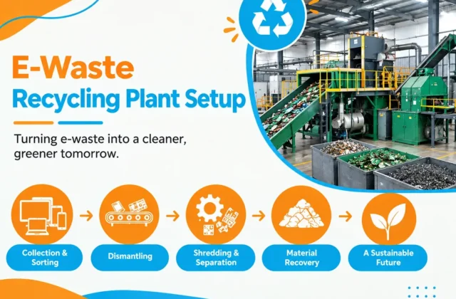 E-waste Recycling Plant Setup